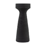 Luna Textured Ceramic Pillar Candle Holder