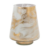 Marbled Hurricane Candle Holder