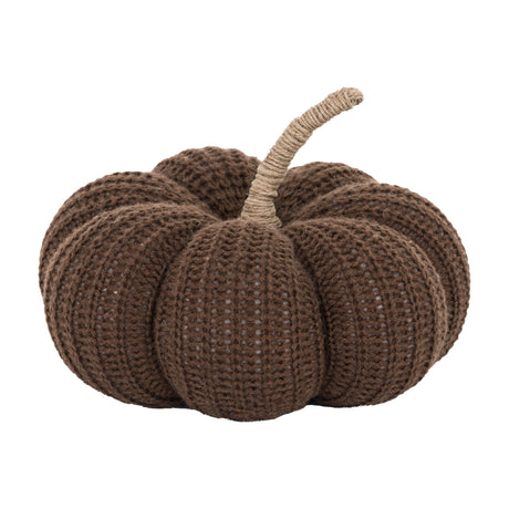 Autumn Knitted Pumpkin Decoration