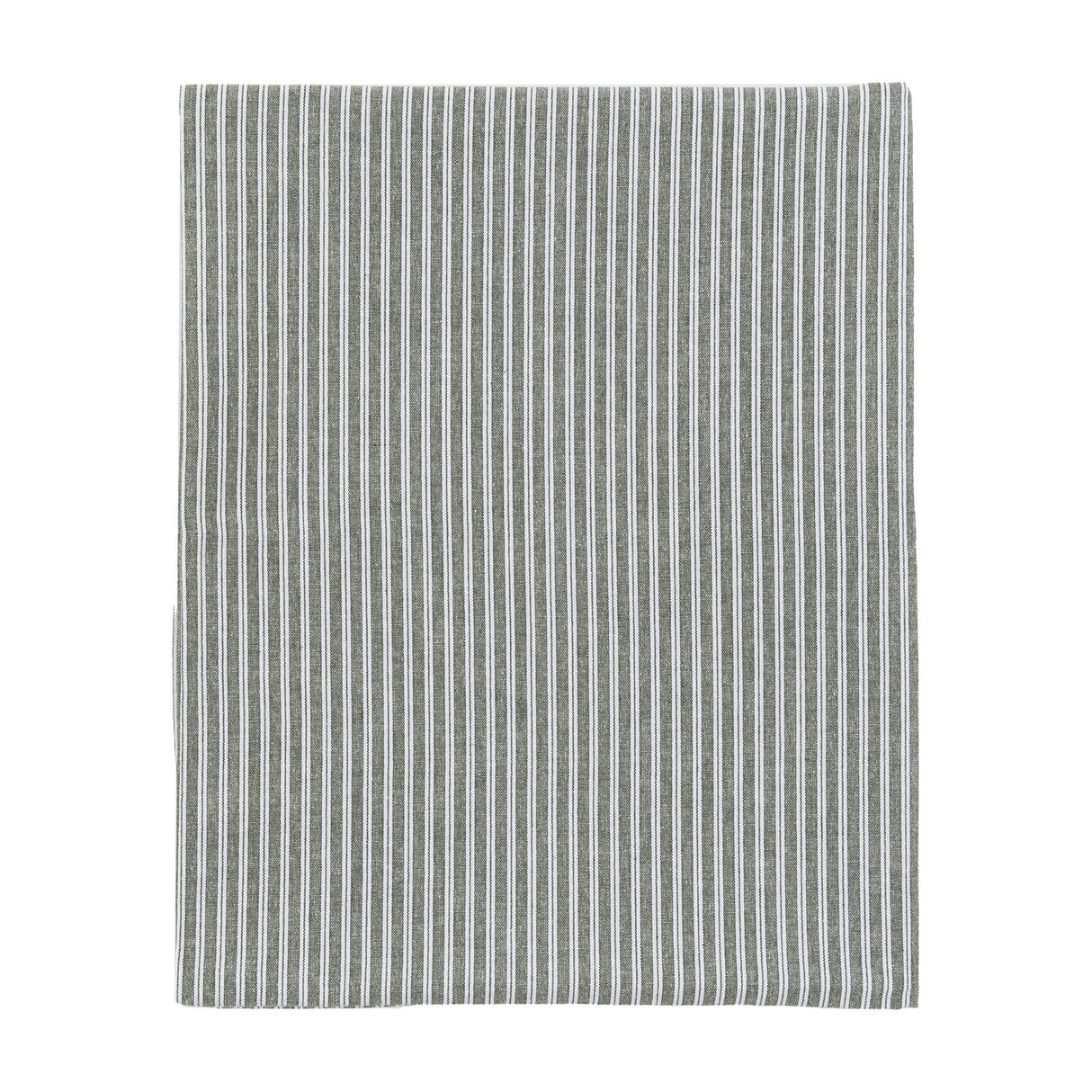 Woodland Festive Stripe Tablecloth – Green