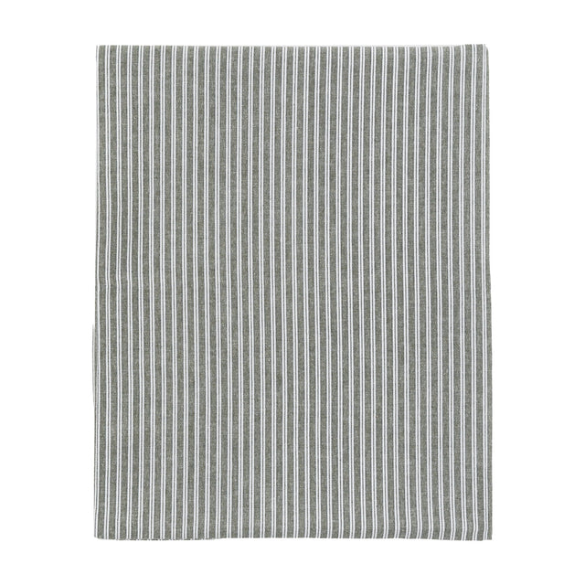Woodland Festive Stripe Tablecloth – Green