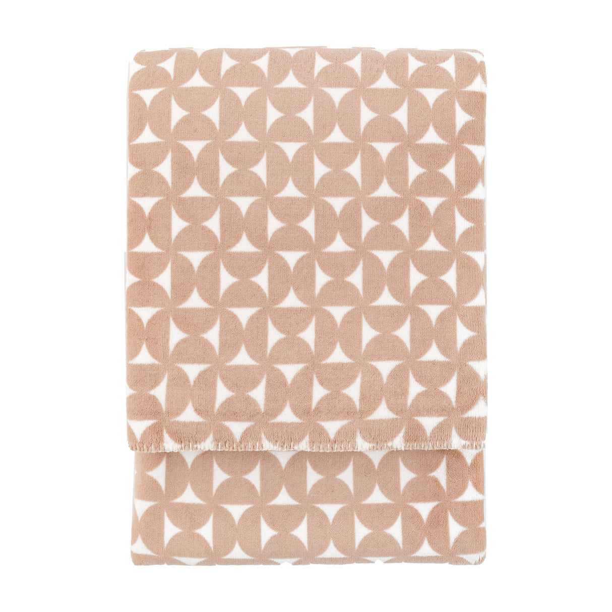 Modern Geo Flannel Throw