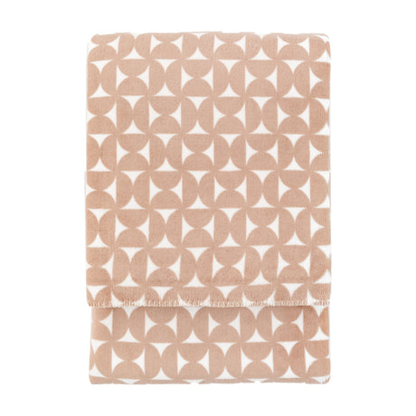 Modern Geo Flannel Throw
