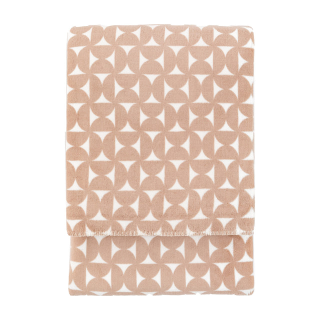 Modern Geo Flannel Throw