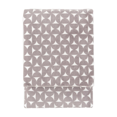 Modern Geo Flannel Throw