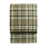 Kilburn & Scott Tartan Sherpa Throw