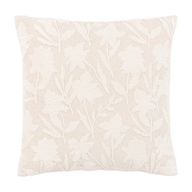 Ewen Floral Cushion – Taupe