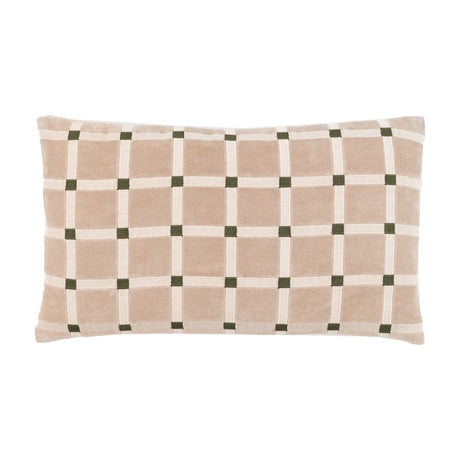 Sana Velvet Grid Cushion