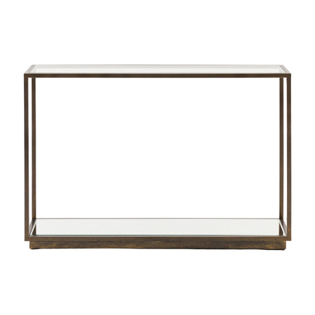 Avento Console Table – Bronze