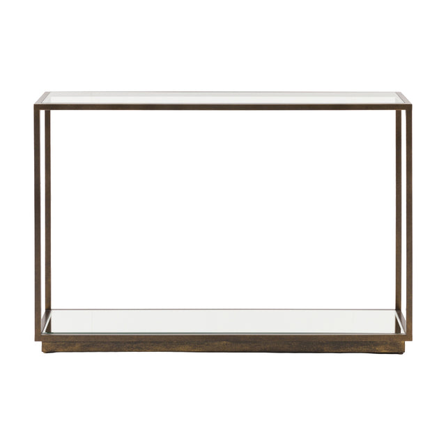Avento Console Table – Bronze