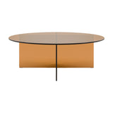 Parioli Round Glass Coffee Table
