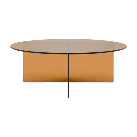 Parioli Round Glass Coffee Table