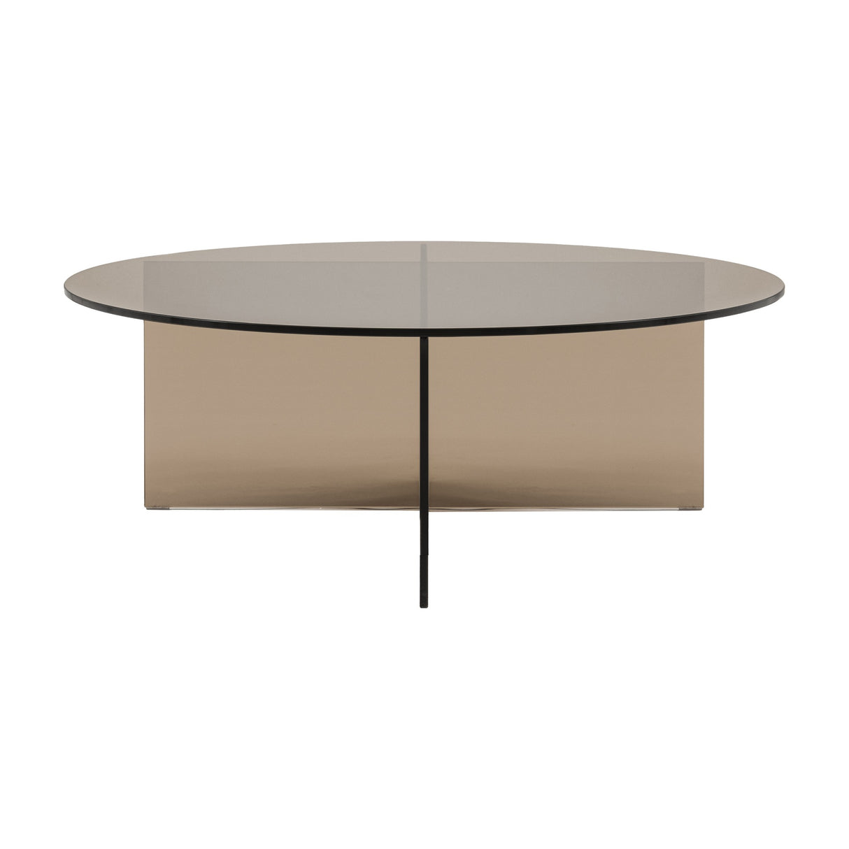 Parioli Round Glass Coffee Table