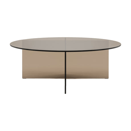 Parioli Round Glass Coffee Table