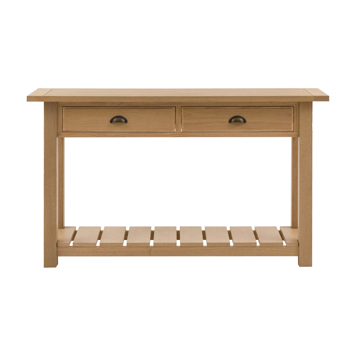 Eton Console Table with 2 Drawers and Shelf