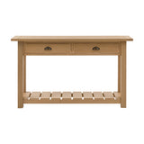 Eton Console Table with 2 Drawers and Shelf
