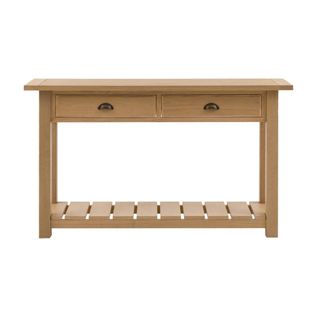 Eton Console Table with 2 Drawers and Shelf