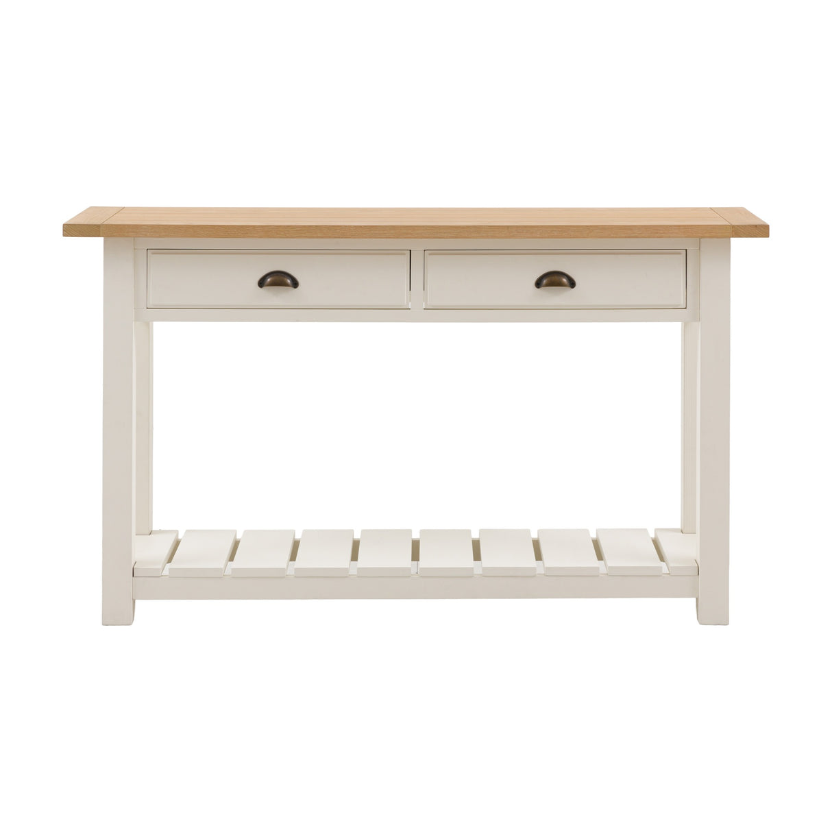 Eton Console Table with 2 Drawers and Shelf