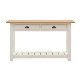 Eton Console Table with 2 Drawers and Shelf