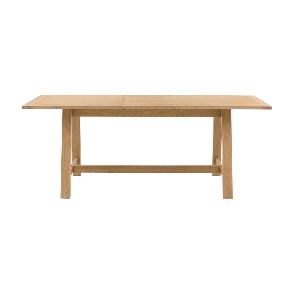 Eton Extending Trestle Dining Table – Natural Oak