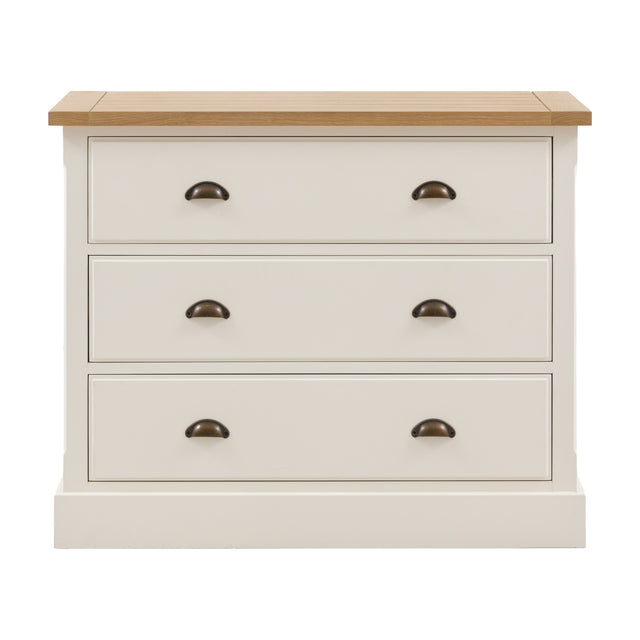 Eton 3 Drawer Chest – White