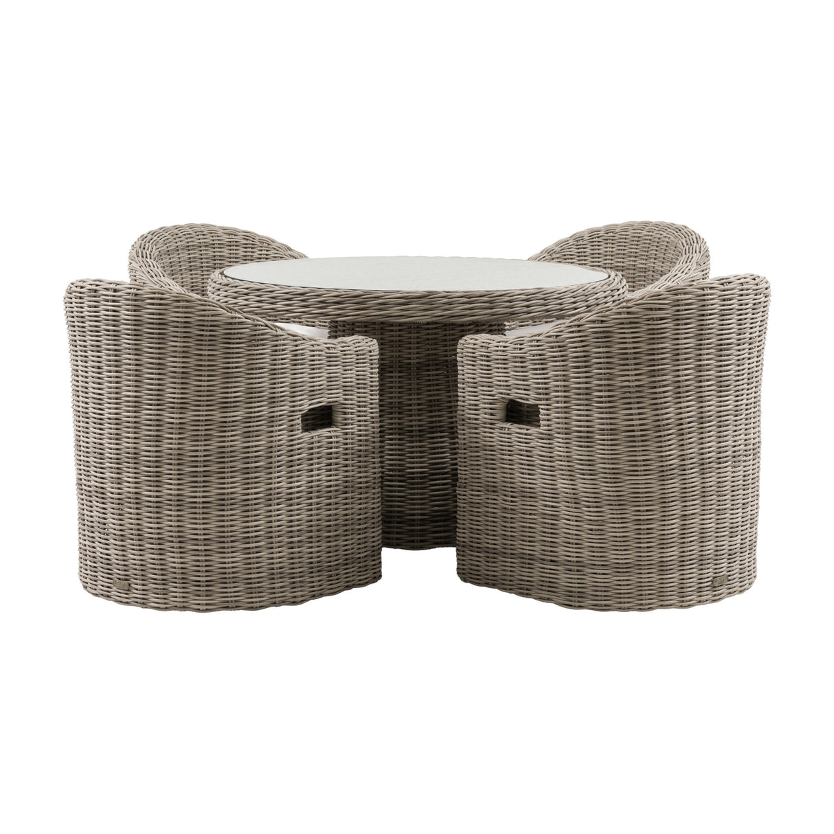 Ragusa 4 Seater Dining Set – Natural
