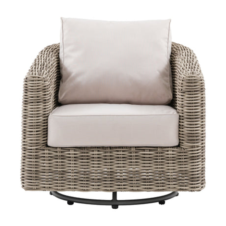 Ragusa Swivel Chair – Natural