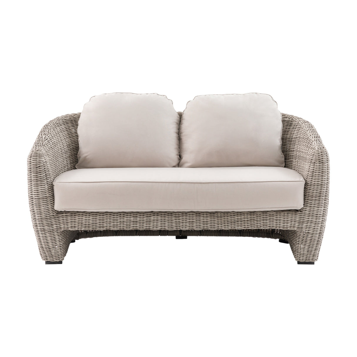 Positano 2 Seater Rattan Sofa – Natural