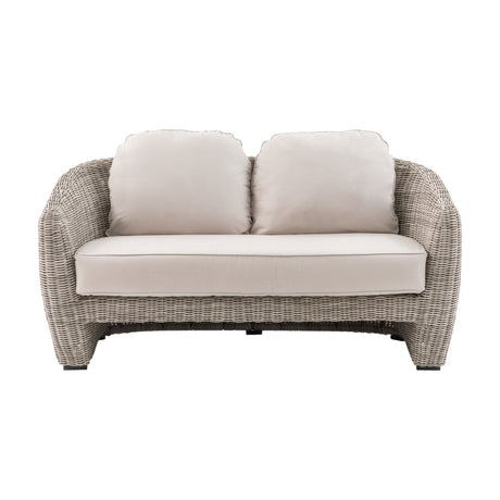 Positano 2 Seater Rattan Sofa – Natural