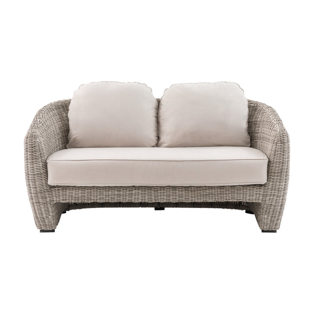 Positano 2 Seater Rattan Sofa – Natural