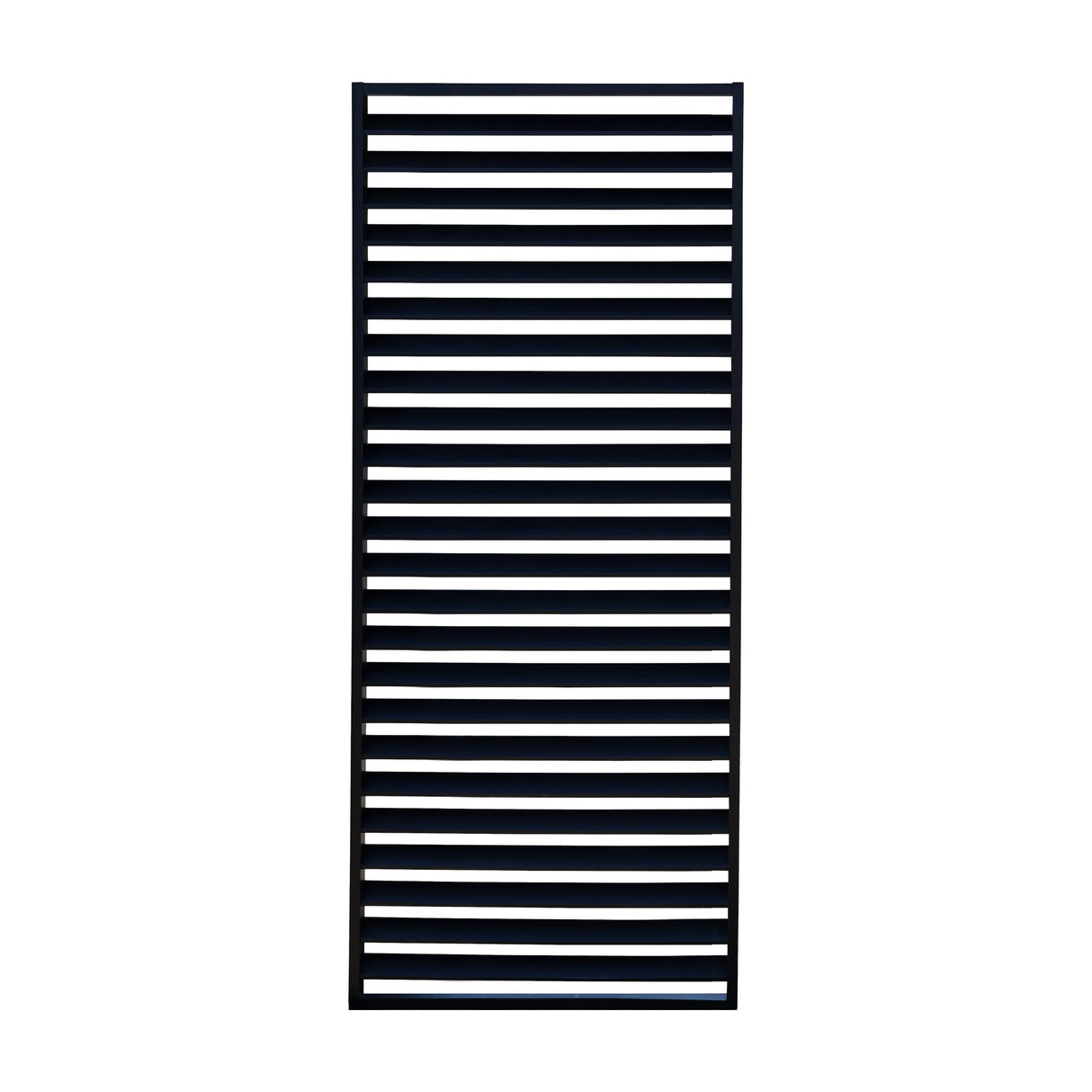 Messina Pergola Swivel Louvre Screen 900 x – Black