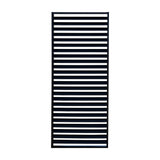 Messina Pergola Swivel Louvre Screen 900 x – Black