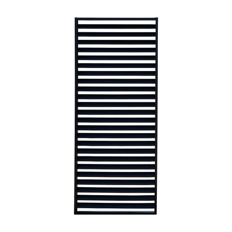 Messina Pergola Swivel Louvre Screen 900 x – Black