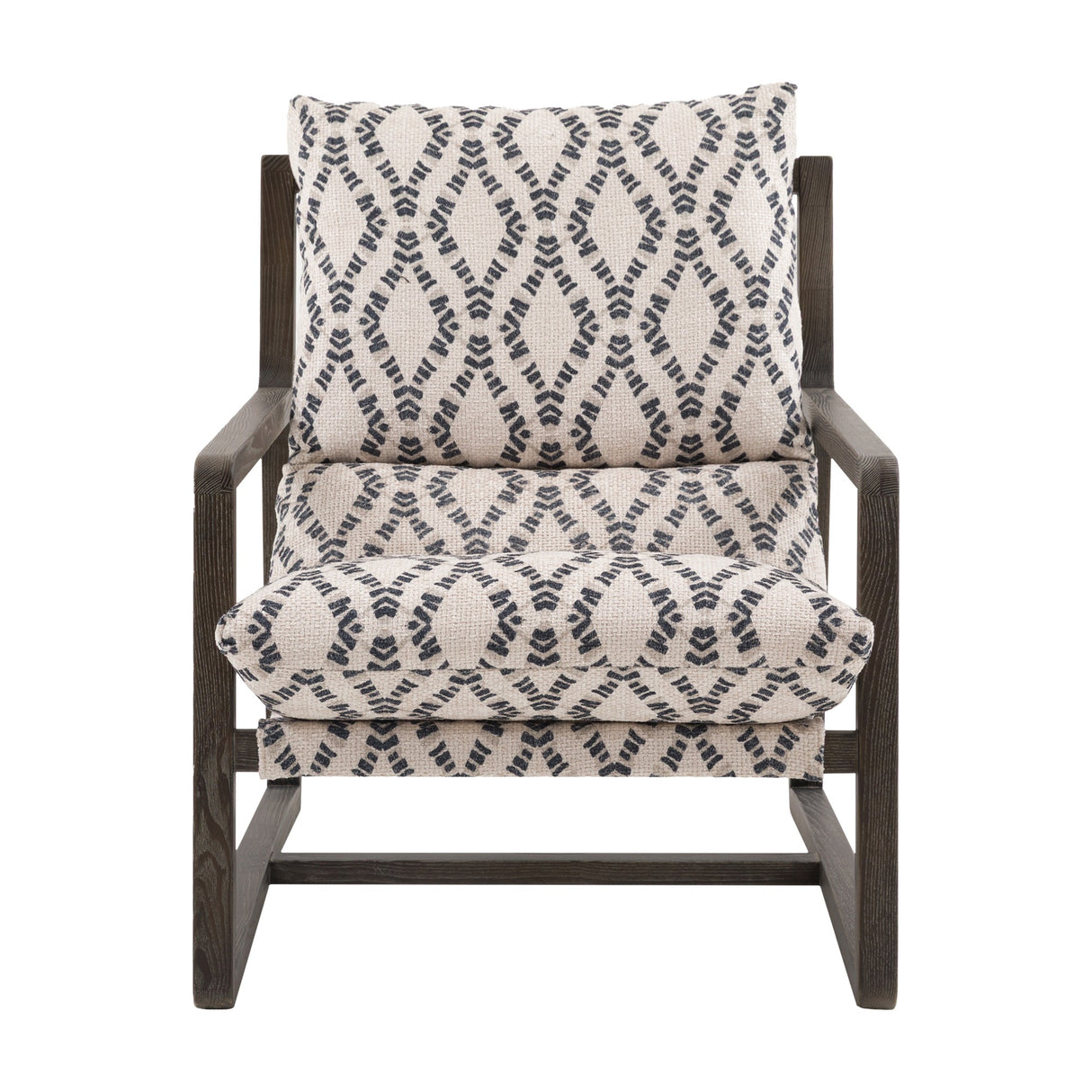 Burela Lounge Chair with Aztec Cushions
