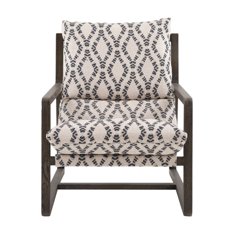 Burela Lounge Chair with Aztec Cushions