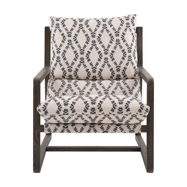 Burela Lounge Chair with Aztec Cushions