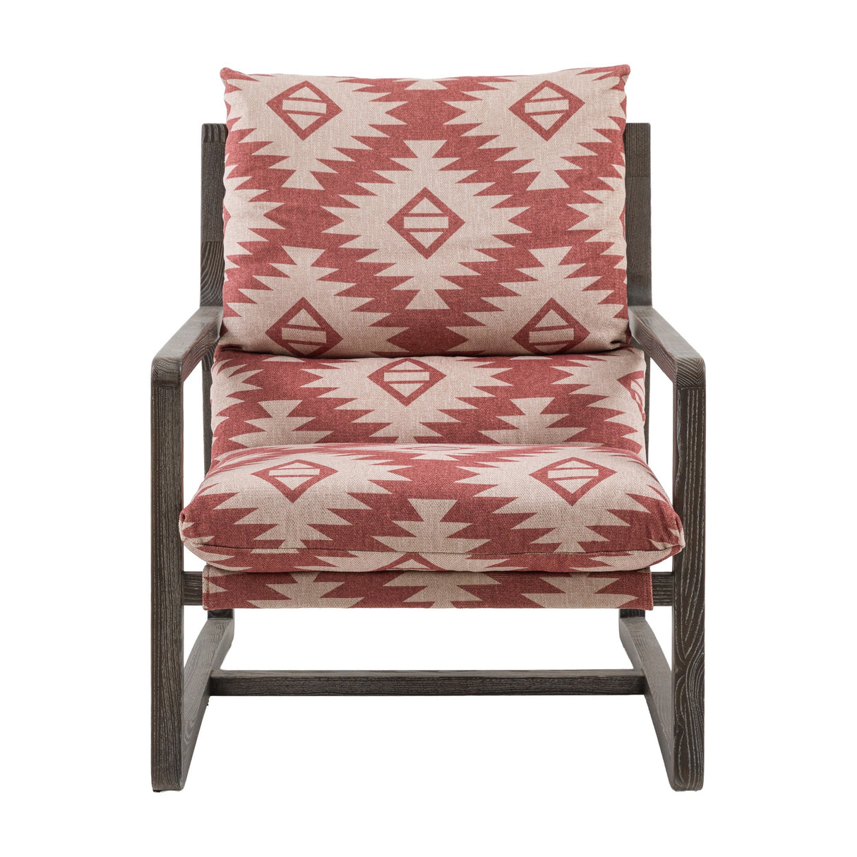 Burela Lounge Chair with Aztec Cushions