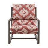 Burela Lounge Chair with Aztec Cushions