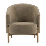 Tindon Faux Shearling Armchair