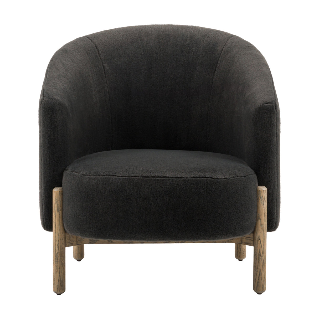 Tindon Faux Shearling Armchair