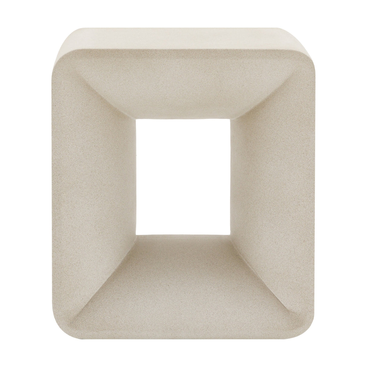 Caluso Concrete Side Table – Natural