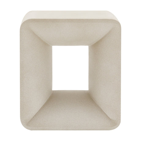 Caluso Concrete Side Table – Natural