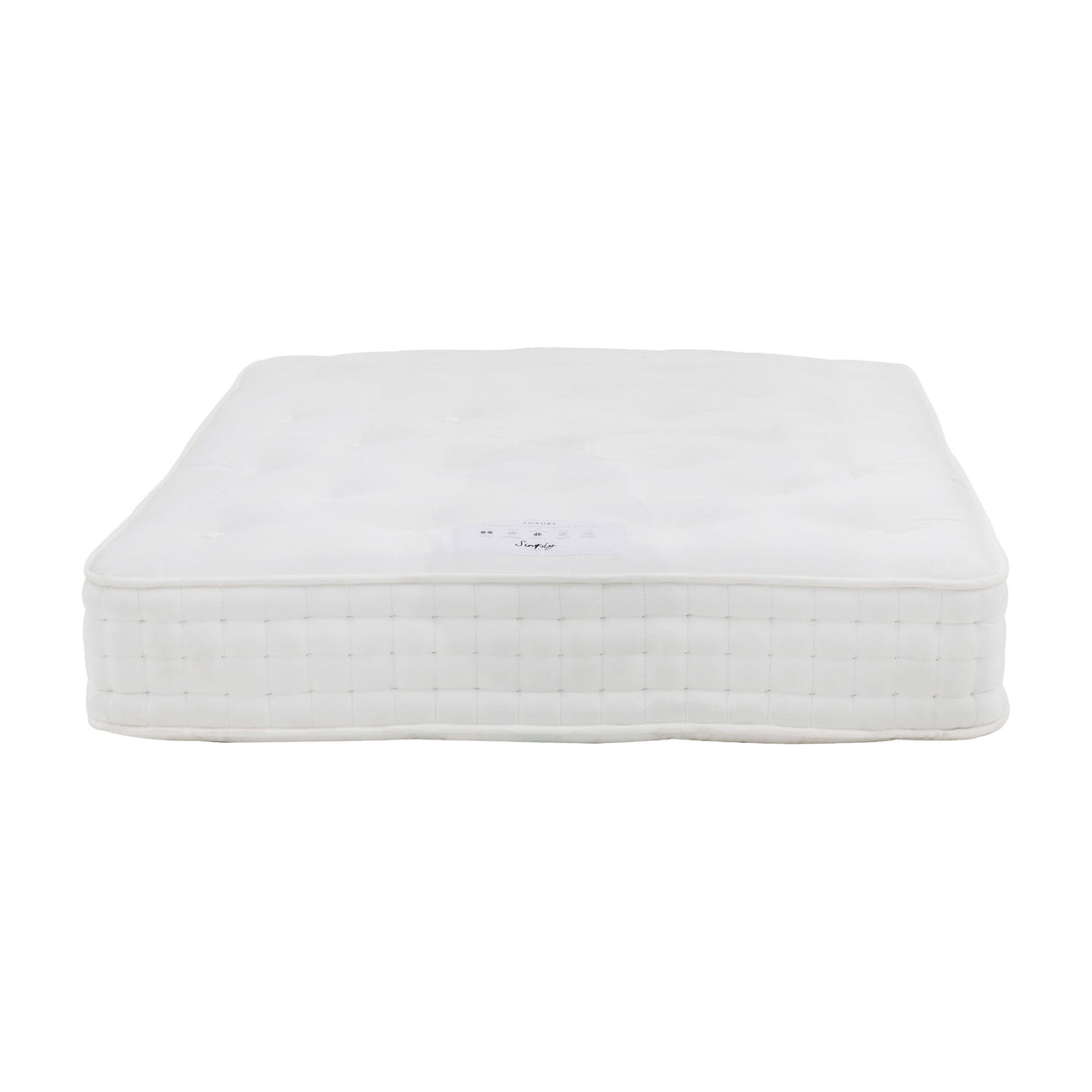 SS Luxury 3000 Pocket Sprung Mattress – White