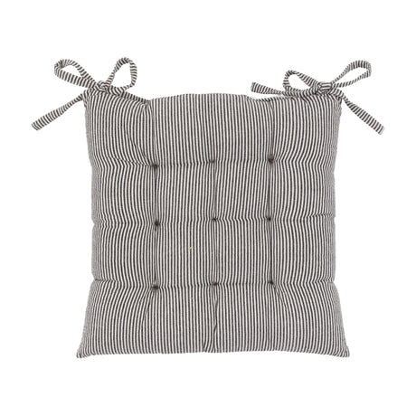 Windsor Woven Stripe Seat Pad – Ink Blue