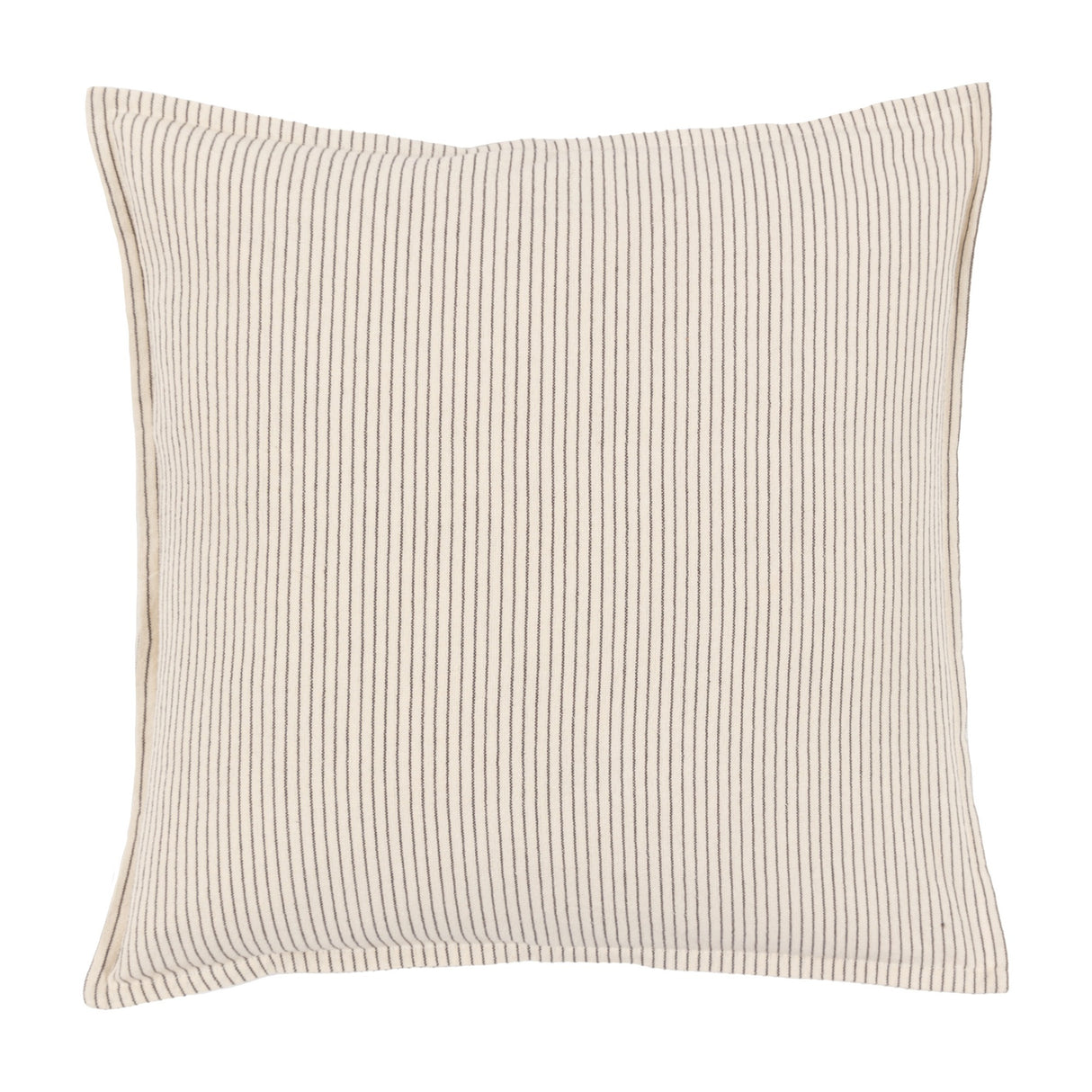 Fairford Woven Stripe Cushion – Cream