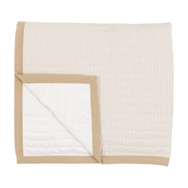 Serene Quilted Bedspread – Oatmeal