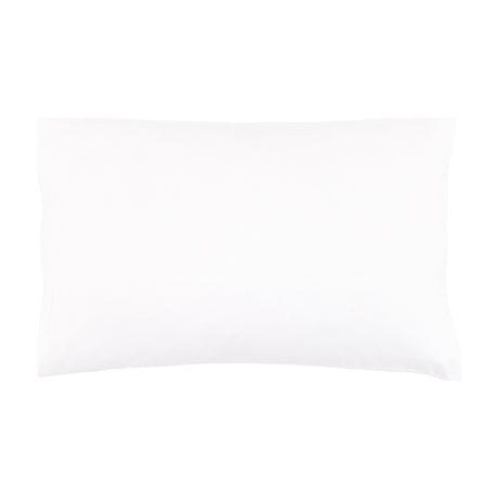 Egyptian Cotton Housewife Pillowcase Set of 2 – White