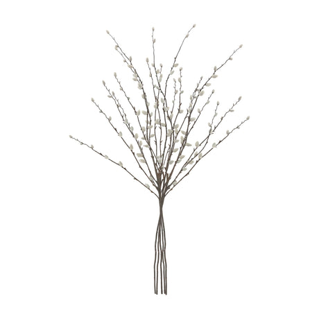 Artificial Pussy Willow Stems Set of 5 – Grey