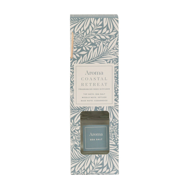 Aroma Coastal Retreat Reed Diffuser 180ml – Teal