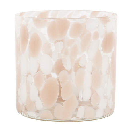 Confetti Glass Candle Holder
